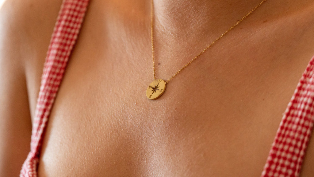 Graduation Compass Necklace Gift, 8th Graduation Jewelry, Middle School Graduation, Phd Graduation Necklace