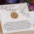 Employee Appreciation Gift for Women, Social Worker Gift, Thank You Jewelry, Gifts for Leader, Coach, Event Planner Gifts, Women Sun Jewelry