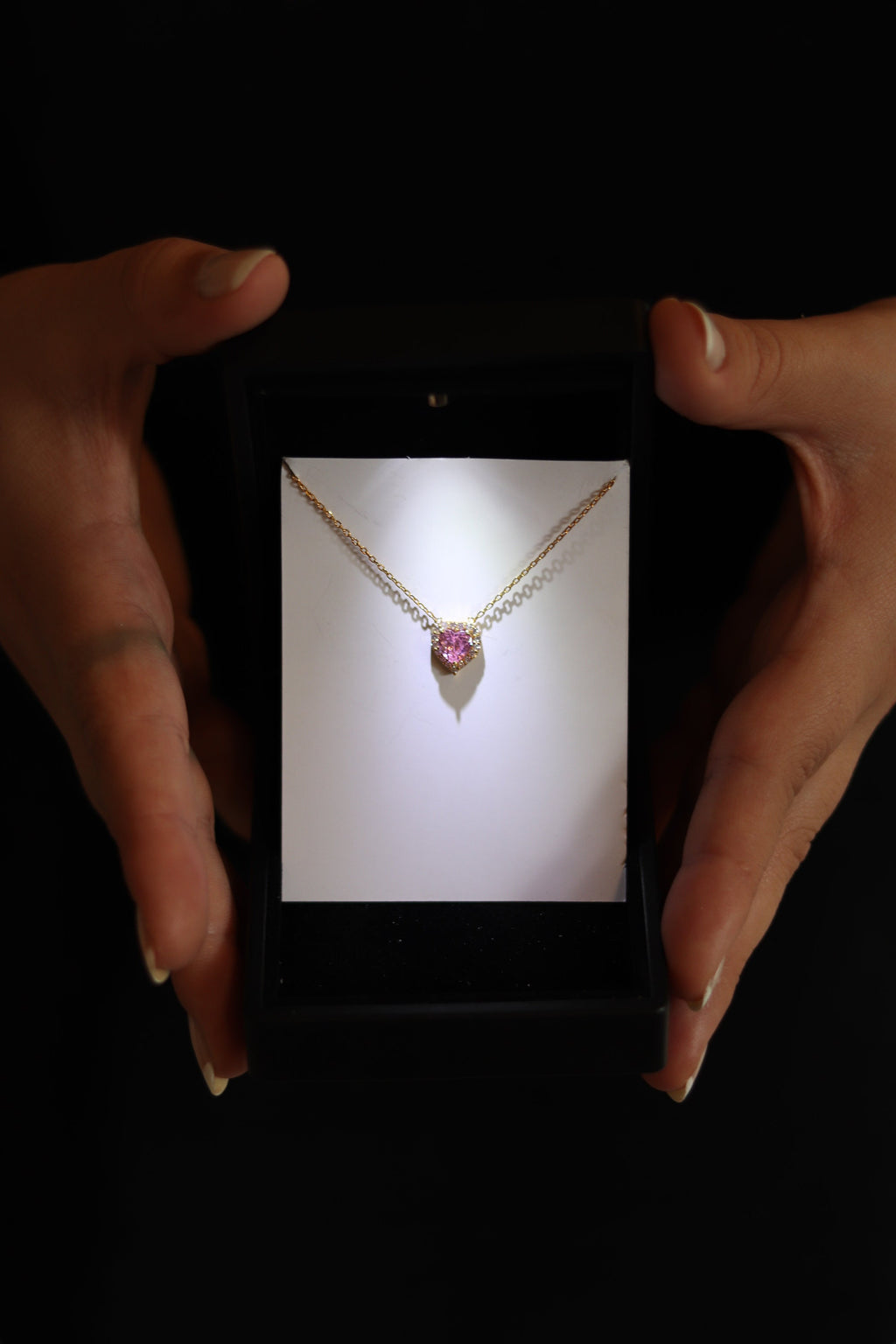 White Coat Ceremony Heart Necklace for Her, Medical Graduation Gift, White Coat Jewelry with Led Box, New Doctor Gift, Daughter White Coat