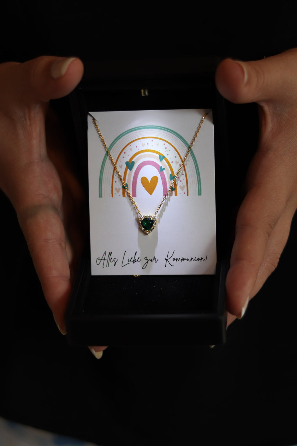 Geschenk zur Taufe und Kommunion, Silberkette zur Konfirmation