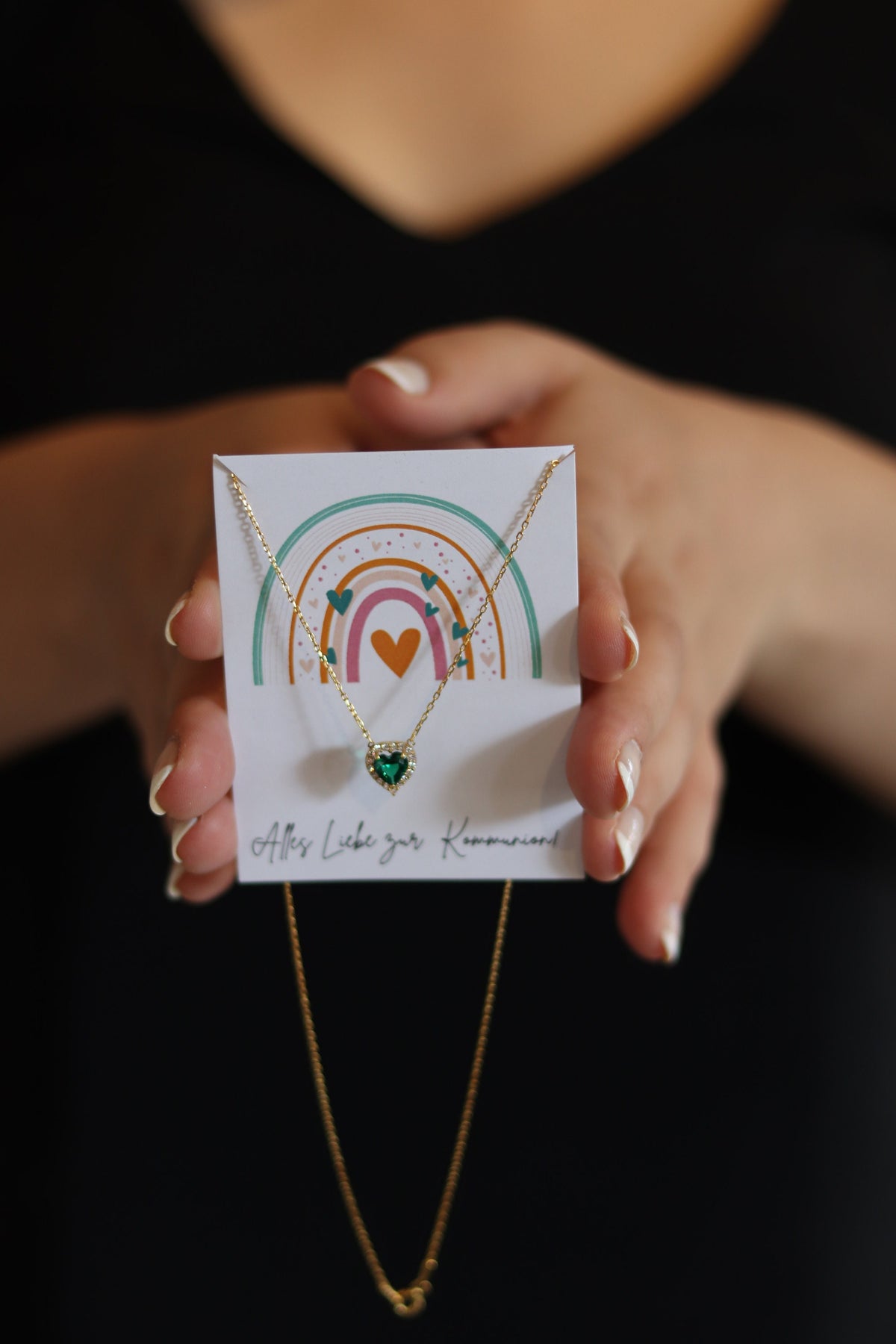 Geschenk zur Taufe und Kommunion, Silberkette zur Konfirmation