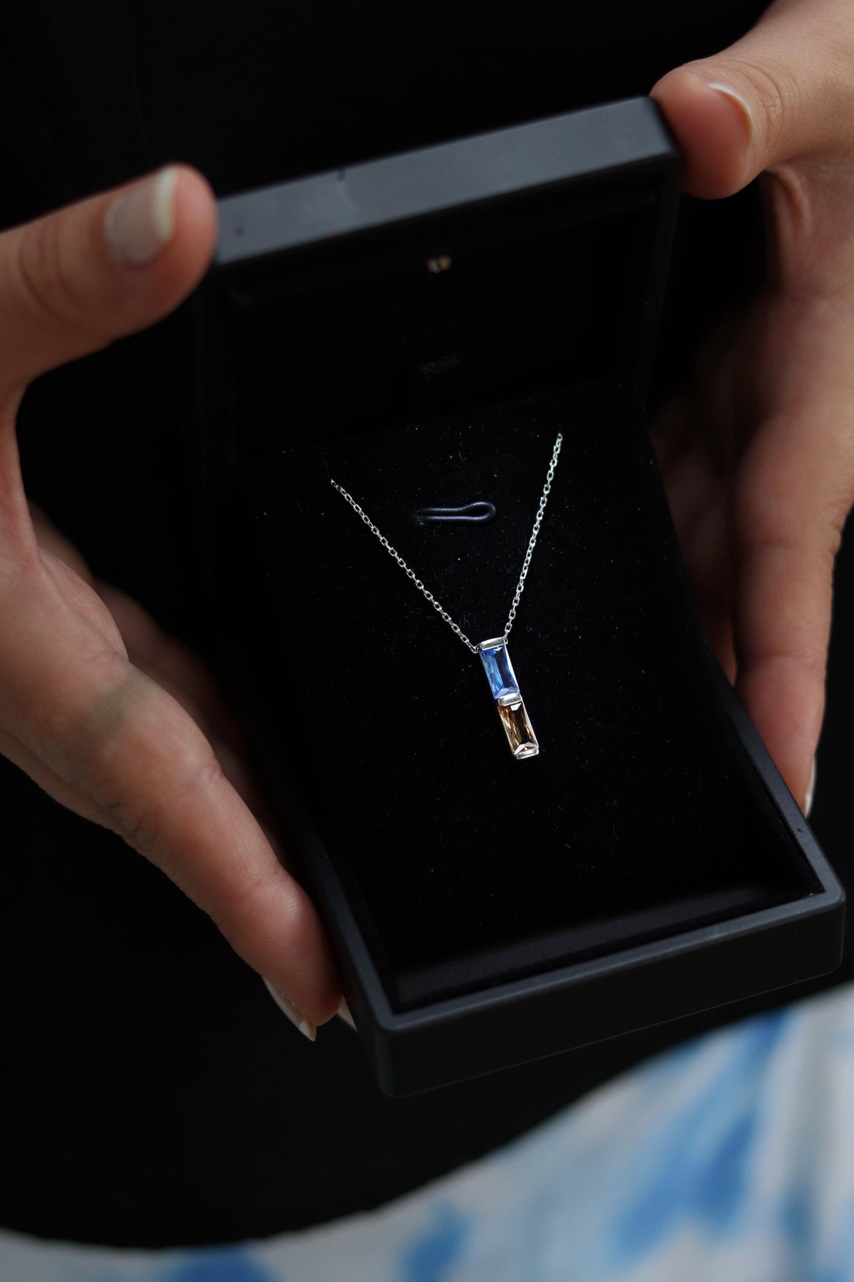 Mom Remembrance Necklace, Mom Memorial Gift, Matching Birthstone Necklace, Father Sympathy Gift, Mother Memorial Gift, Loss of Mom