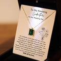 Godmother Silver Necklace with Luxury Box, Godmother Gift from Bride, Godmother Gift on My Wedding Day, Godmother Gift from Bride,