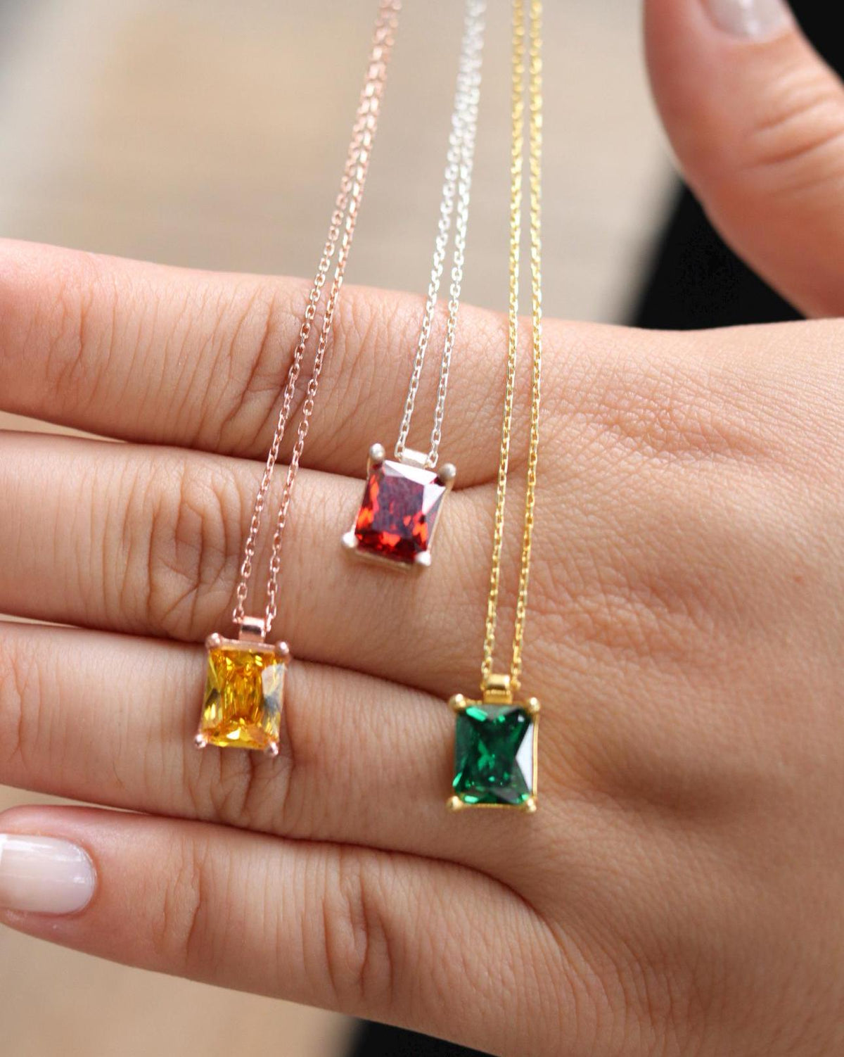 Graduation Birthstone Jewelry for Girls, Personalized Graduation Necklace, School Graduation Gifts from Her, Daughter Graduation Necklace