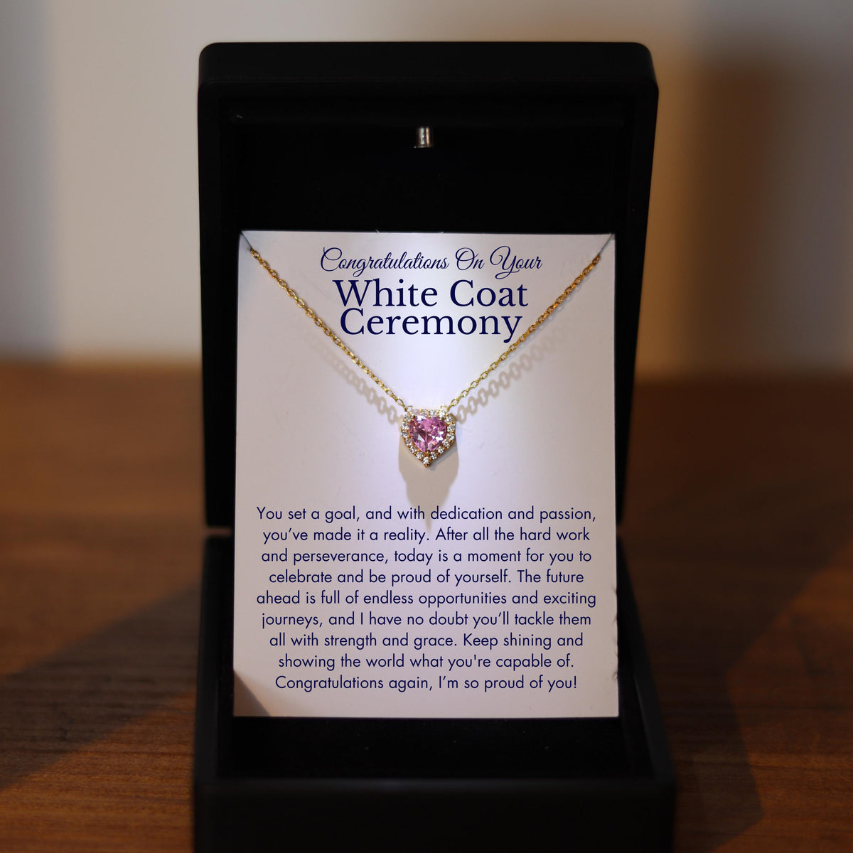 White Coat Ceremony Jewelry, Medical School Graduation, New Doctor, Graduation Gift For Doctor, Gifts for Daughter Pharmacy, Nurse, Dentist