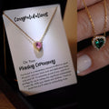 Pinning Ceremony Silver Birthstone Jewelry, Nursing School Graduation, BSN Nurse Pins,  RN LPN Necklace, Nurse Graduation Gift