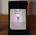 18 Year Old Birthday Necklace, 18th Birthstone Necklace, 18th Birthday Gift for Girls, Niece 18th Birthday Gifts