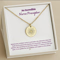Nurse Preceptor Appreciation Gift Jewelry, Preceptor Thank You Gift, Nurse Preceptor Birthday, Preceptor Gift Idea, RN Silver Necklace