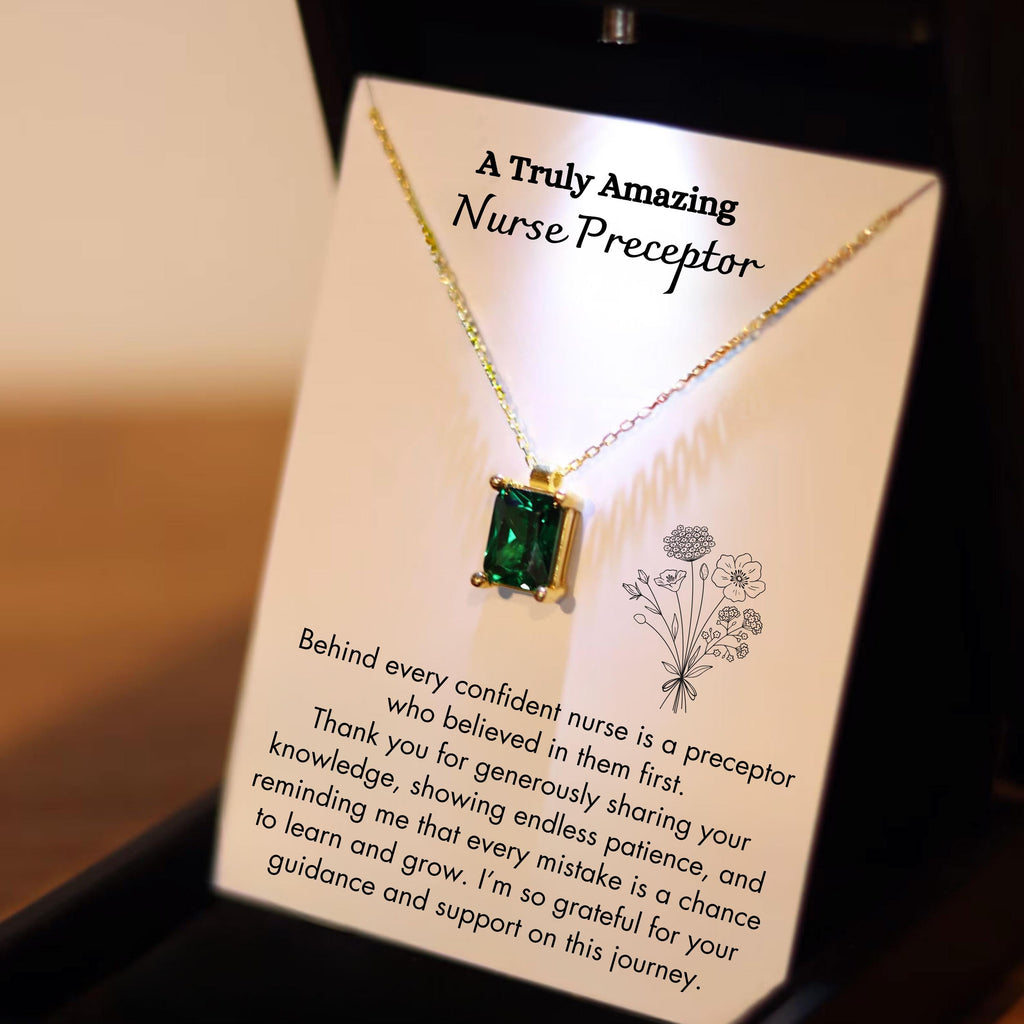 Nurse Preceptor Silver Jewelry, Gift for Preceptor, Nurse Preceptor Appreciation Gift, Preceptor Thank You Gift, Preceptor Nursing RN Gift