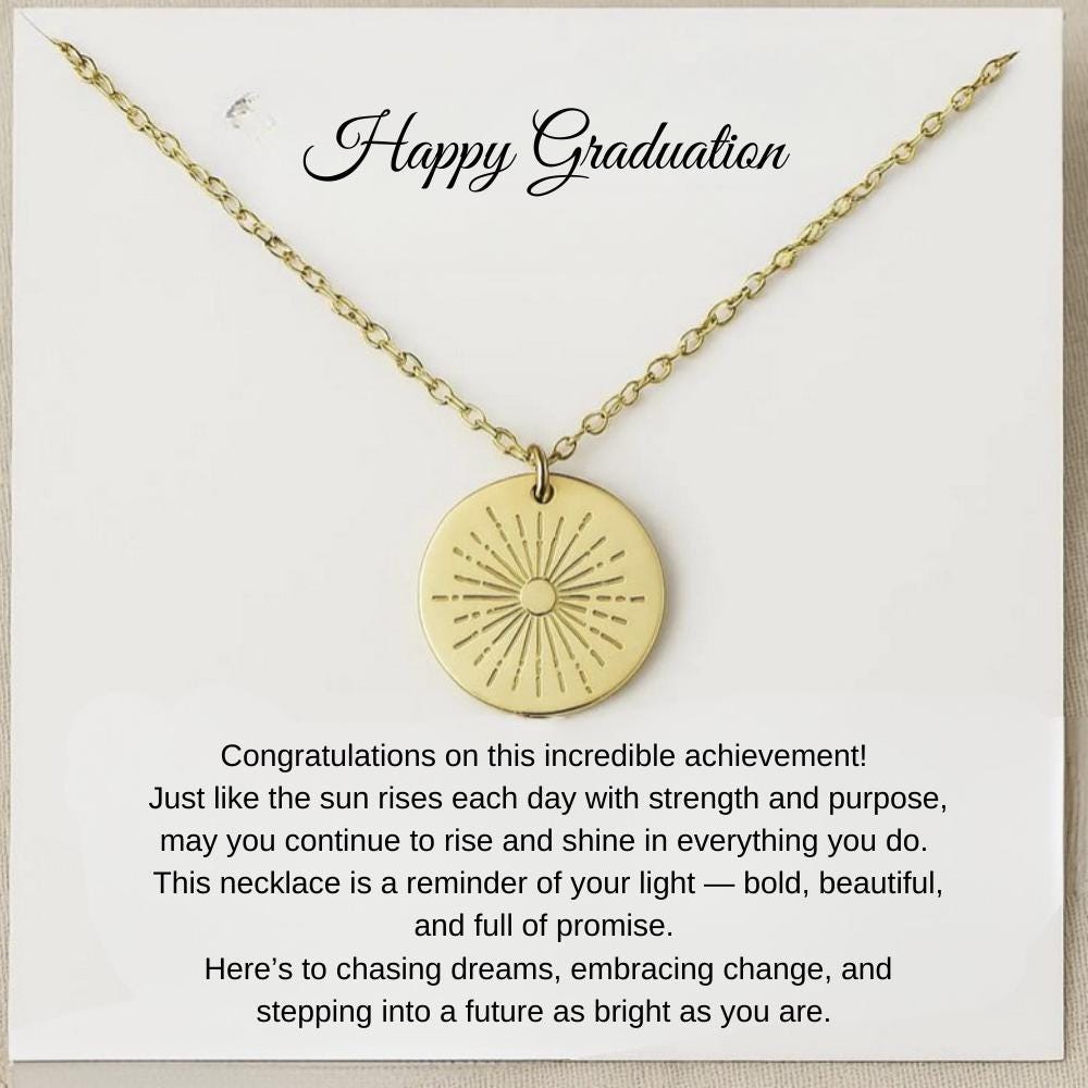 Personalized Graduation Jewelry for Girls, College Graduation Necklace High School Graduation Gifts,  Phd Graduation Gift