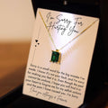 Apology Jewelry, Sorry For Hurting You, Forgiveness Gift for Her, Wife, Partner, Forgiveness Jewelry, Sorry Necklace With Card