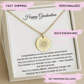 Personalized Graduation Jewelry for Girls, College Graduation Necklace High School Graduation Gifts,  Phd Graduation Gift