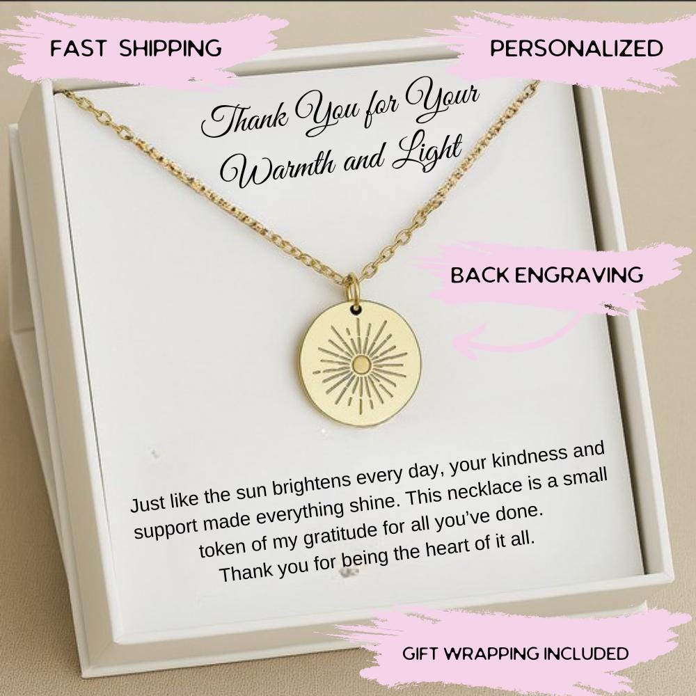 Personalized Bridal Shower Hostess Necklace, Hostess Gift, Bridal Shower Hostess Thank You Gift, Hostess Baby Shower Thank You Gift
