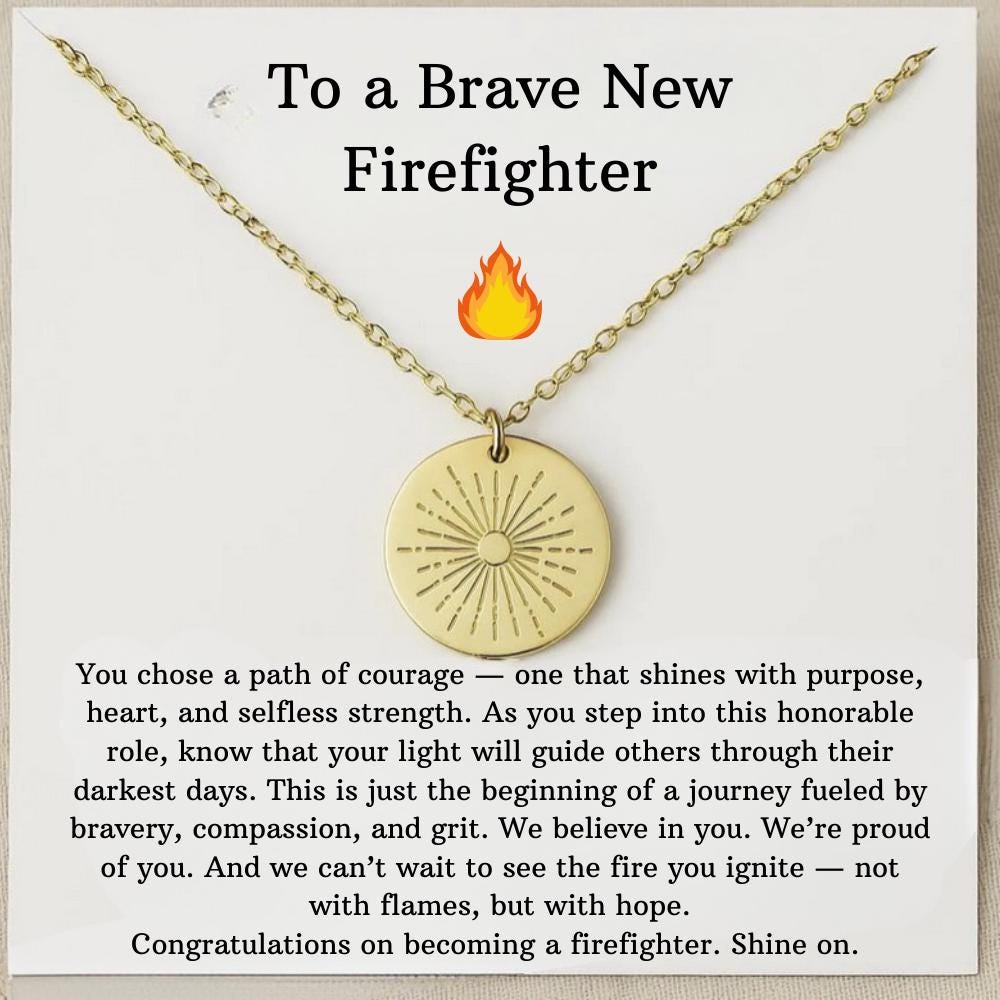New Firefighter Gift Her, Graduation Gift for New Firefighter, Fire Academy Gift Her, Female New Firefighter, Graduation Gift for Her