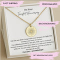 Kidney Anniversary Jewelry, Transplant Anniversary Necklace Gift, Silver Jewelry for Organ Donor, Organ Donation Gift,