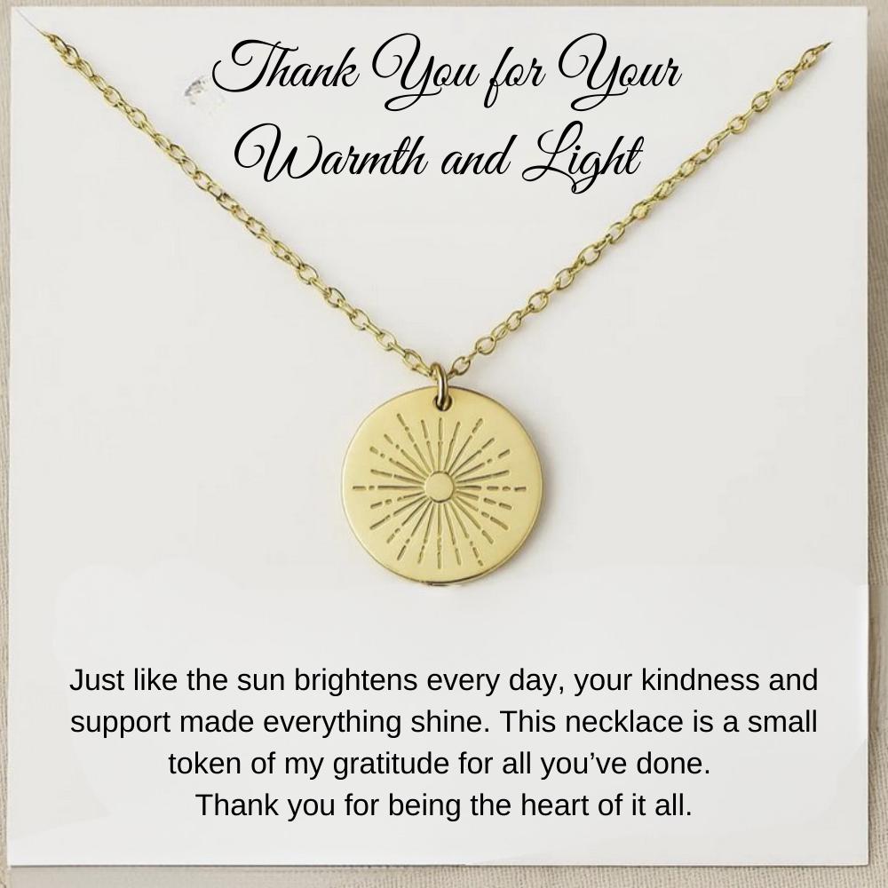 Personalized Bridal Shower Hostess Necklace, Hostess Gift, Bridal Shower Hostess Thank You Gift, Hostess Baby Shower Thank You Gift