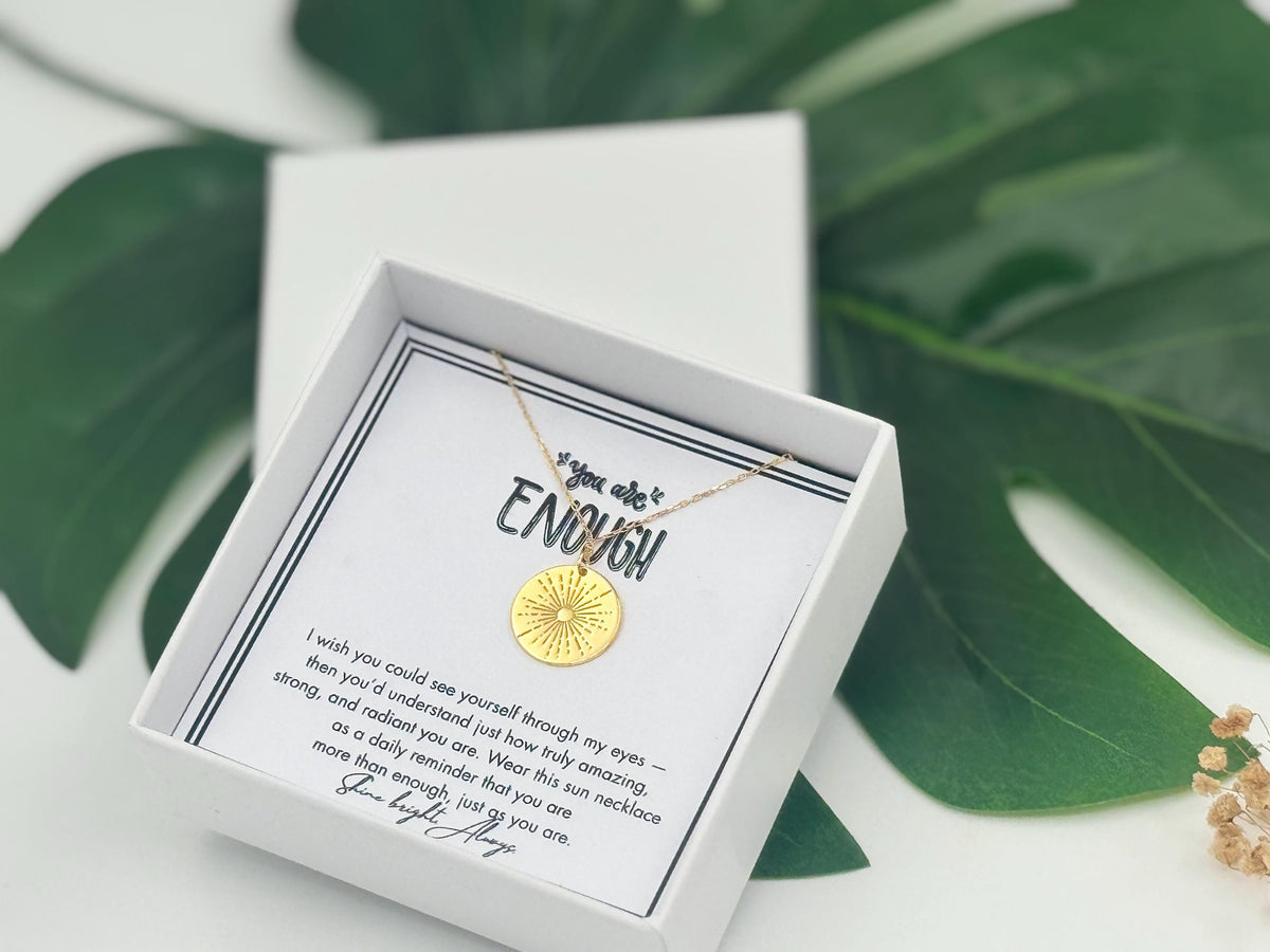 Motivational Self-Love Gift for Best Friend, Inspirational Jewelry, Encouragement Necklace, Friend Necklace,  Support Gift, Tough Times Gift