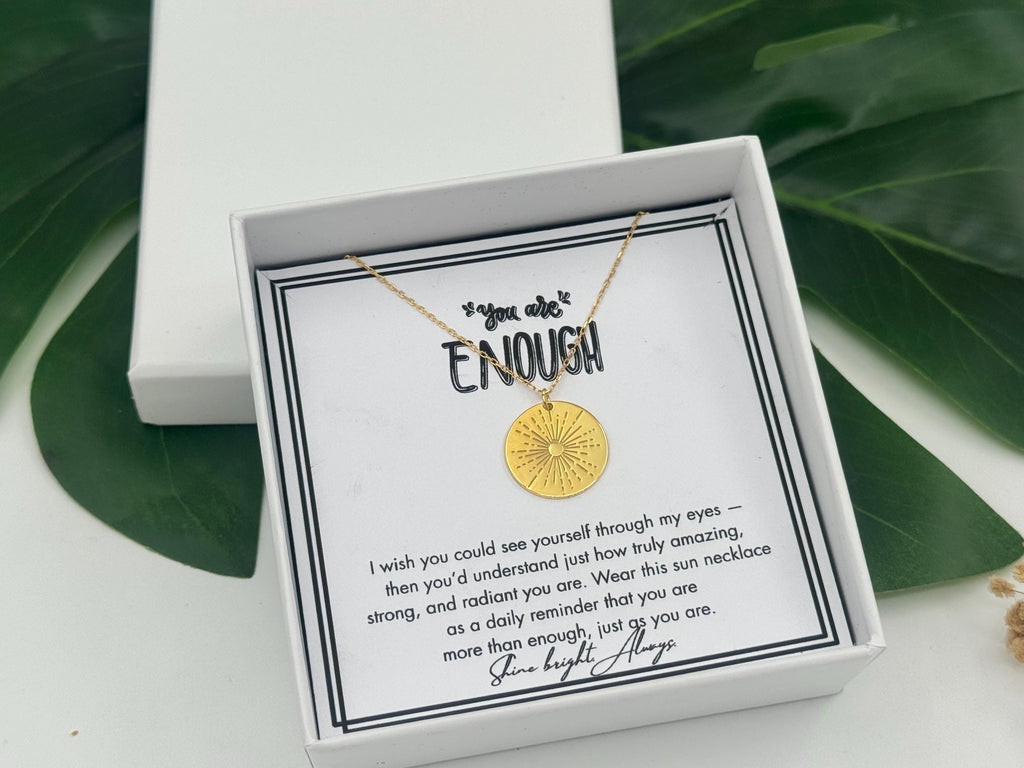 Motivational Self-Love Gift for Best Friend, Inspirational Jewelry, Encouragement Necklace, Friend Necklace,  Support Gift, Tough Times Gift