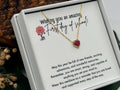 First Day of School Heart Necklace for Girls, Back to School Gift, 12th Senior Year Jewelry, Sophomore Year Gift, College Freshman Necklace