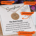 Doula Necklace Gift, Unique Sunshine Necklace for Doula, Midwife Jewelry, Thank You Gift for Doula Appreciation Gift,
